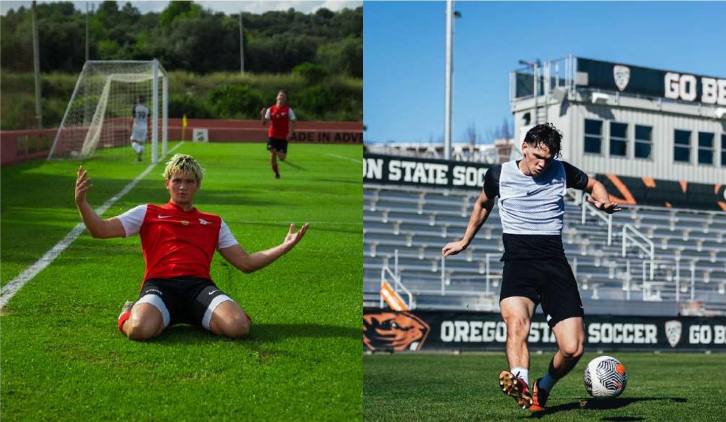 Paul Fecteau with ETURE FC and Oregon State MSOC